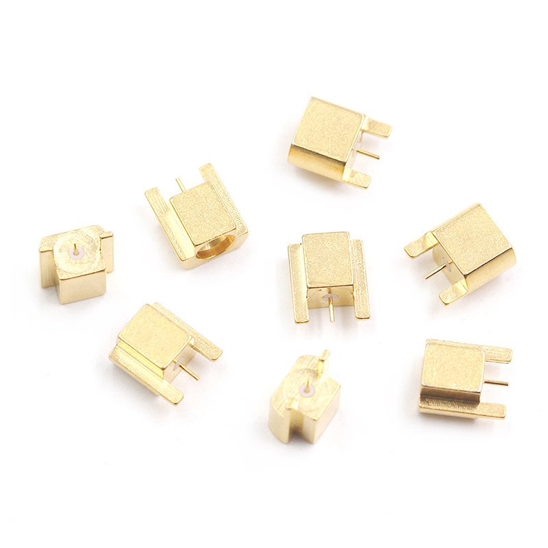 SMP射频连接器 SMP-JEF贴片公座 GPO接口公头 PCB面板底座侧插式 TEJIATE/特加特