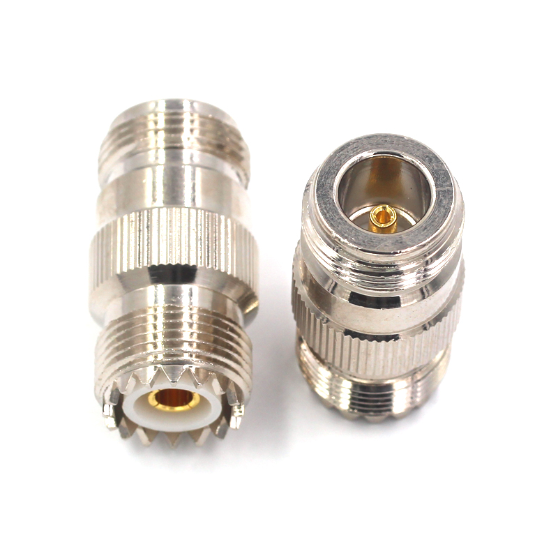 特加特 射频转接头 UHF母头转N母头 UHF/N-KK SL16对讲机M头转L16 TEJIATE/特加特