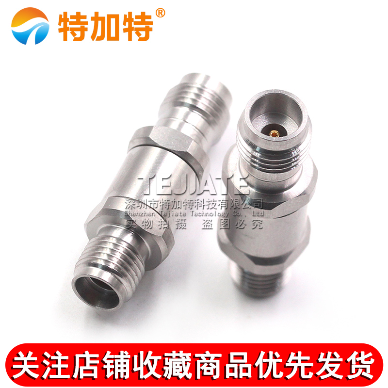 毫米波转接器 3.5/2.4-KKG矢量网分测试3.5MM母转2.4MM母DC-26.5G TEJIATE/特加特