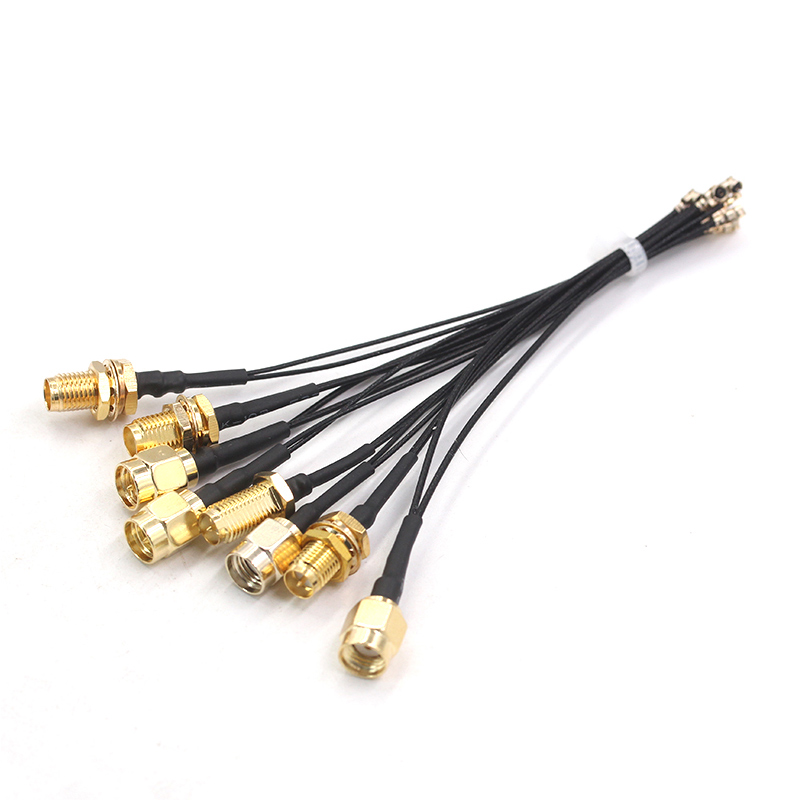 双线IPEX转SMA一分二 WIFI/GSM/3G/4G模块天线1代4代接口转接线 TEJIATE/特加特