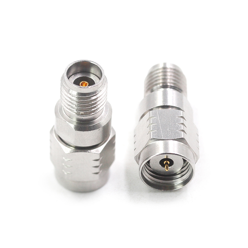 毫米波转接器 1.85/2.92-JKG不锈钢高频1.85MM公转2.92MM母DC-40G TEJIATE/特加特