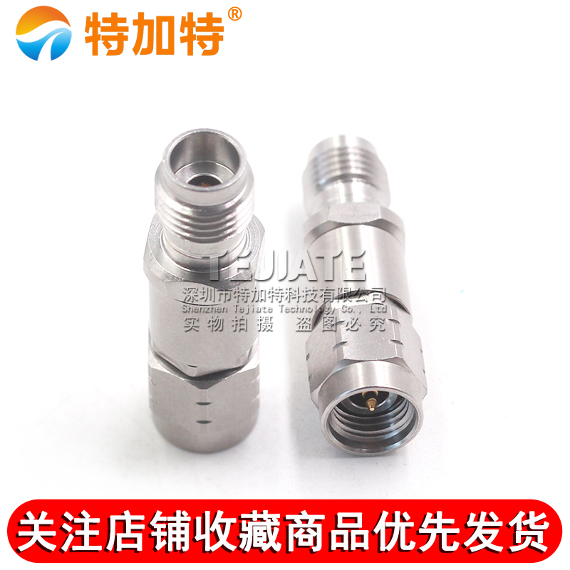 毫米波转接器 2.92/2.4-JKG不锈钢高频2.92MM公转2.4MM母 DC-40G TEJIATE/特加特