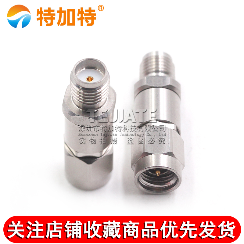 毫米波转接器 SMA/3.5-KJG不锈钢测试头 SMA母转3.5MM公 DC-26.5G TEJIATE/特加特