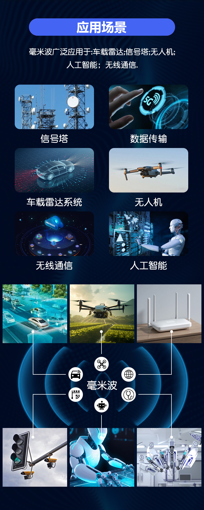 毫米波转接器 1.85/3.5-KJG高频测试头1.85MM母转3.5MM公DC-26.5G
