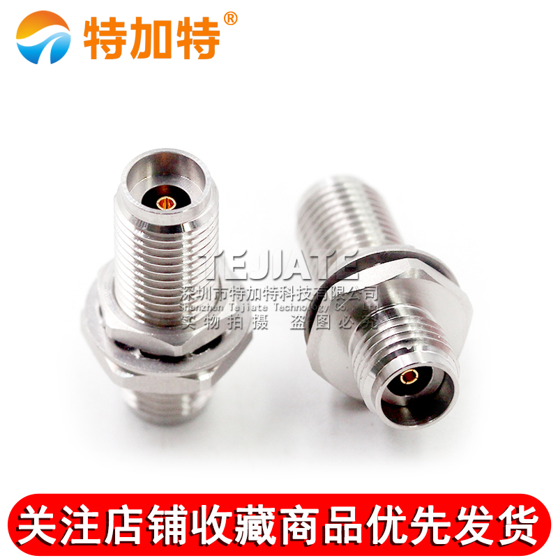 毫米波转接器 2.92-KYKG高频2.92MM母转母带防水圈螺母穿墙DC-50G TEJIATE/特加特