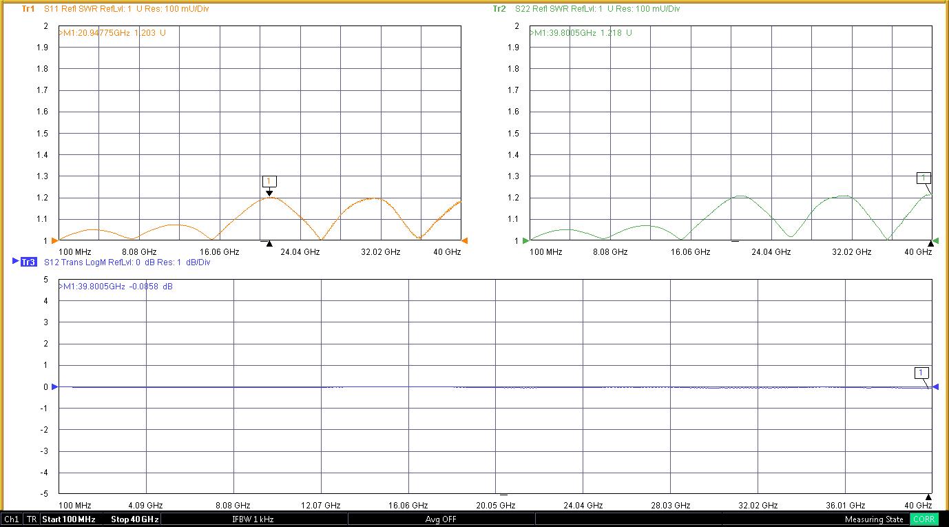 毫米波转接器 2.92/SMP-JJG高频转接头 2.92MM公转SMP公 DC-40G