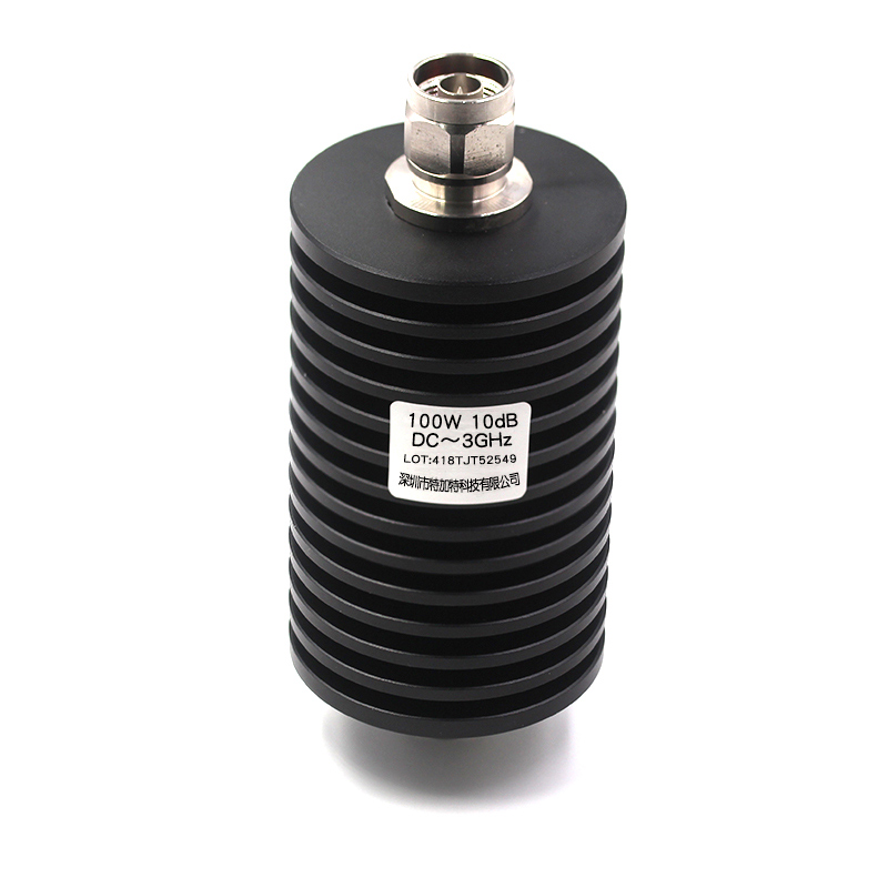 N型100W大功率同轴固定衰减器N-JK 1/10/20/30/40/50dB DC-3/4GHz TEJIATE/特加特