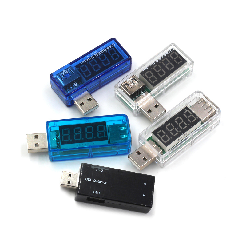 USB电压表电流表显示表头充电检测显示仪器充电器电流显示器测试 TEJIATE/特加特