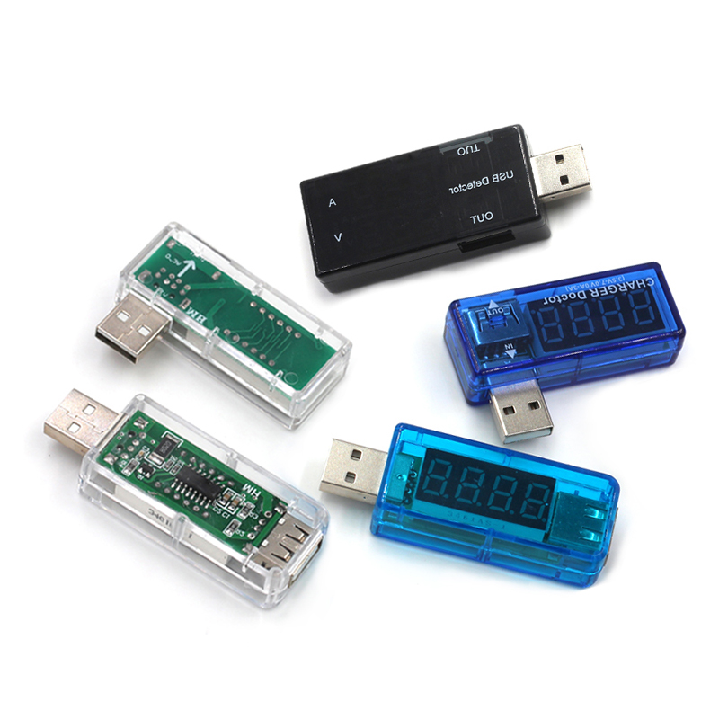 USB电压表电流表显示表头充电检测显示仪器充电器电流显示器测试 TEJIATE/特加特