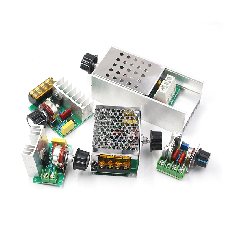 2000W可控硅调速器 4000W 电机220V大功率电子调压调光调温模块 TEJIATE/特加特