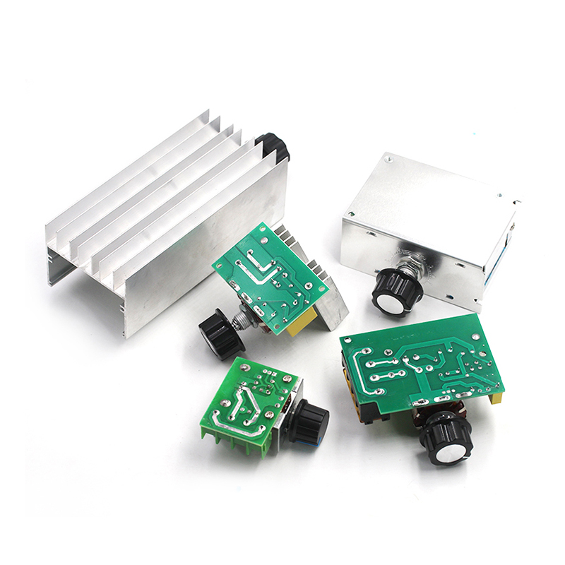 2000W可控硅调速器 4000W 电机220V大功率电子调压调光调温模块 TEJIATE/特加特