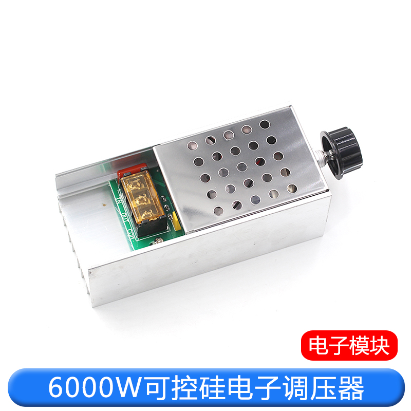 6000W进口大功率可控硅 电子调压器 调光 调速 调温 带外壳