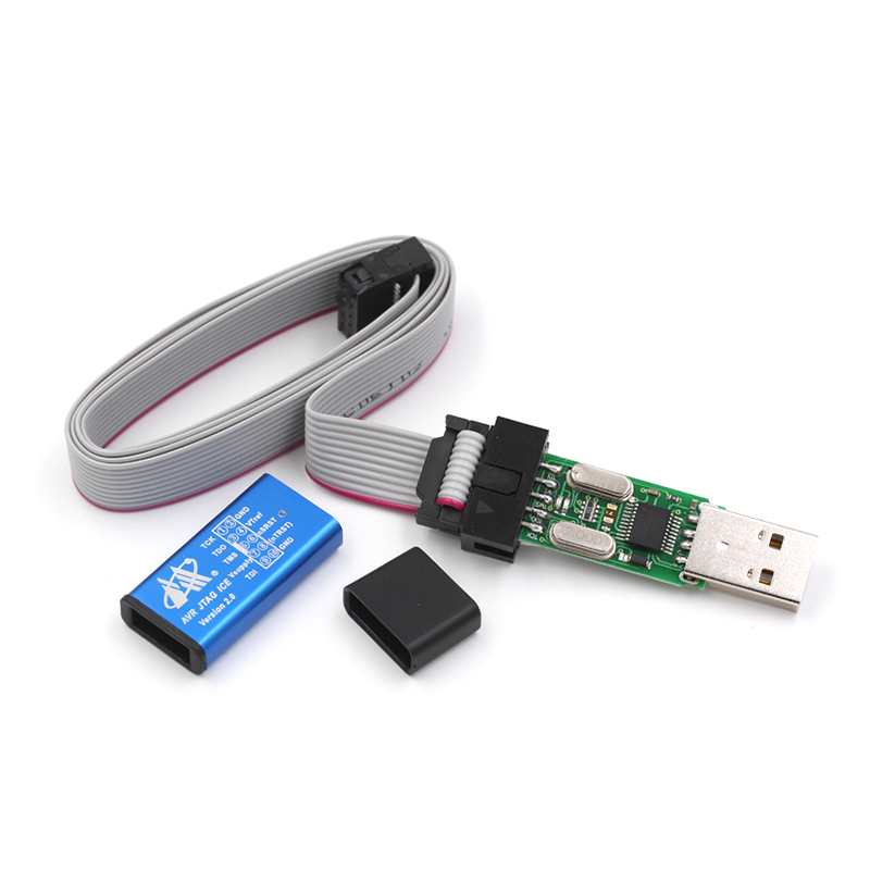 usb AVR JTAG ICE 仿真器 USB下载器 金属外壳+过流保护+宽电压 TEJIATE/特加特