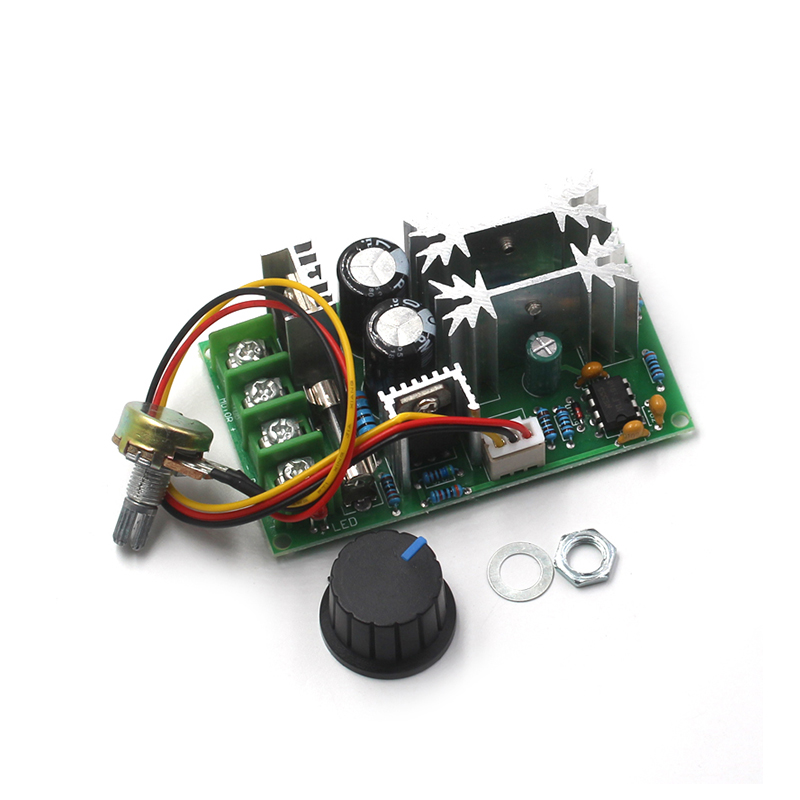 直流电机调速器12V24V36V48V大功率驱动模块PWM控制器 20A调流器 TEJIATE/特加特
