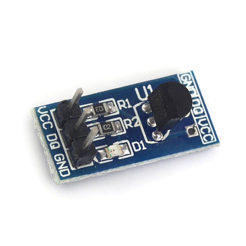 DS18B20测温模块 stm32温度传感器模块 18B20开发板应用板 TEJIATE/特加特