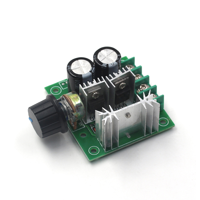 PWM调速器 直流电机马达调速开关 风扇控制器12V-40V10A无级变速 TEJIATE/特加特