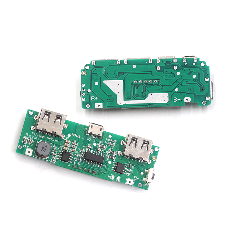 18650锂电池数显充电模块5V2.4A 2A 1A 双USB输出 带显示升压模块 TEJIATE/特加特