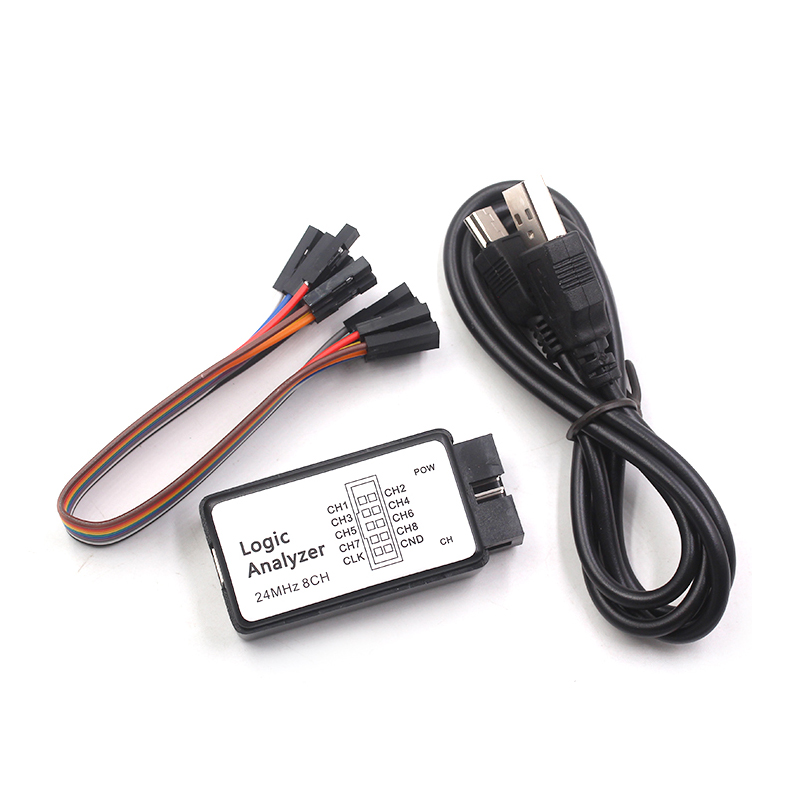 USB 逻辑分析仪 单片机 ARM FPGA调试利器 24M采样8通道 TEJIATE/特加特