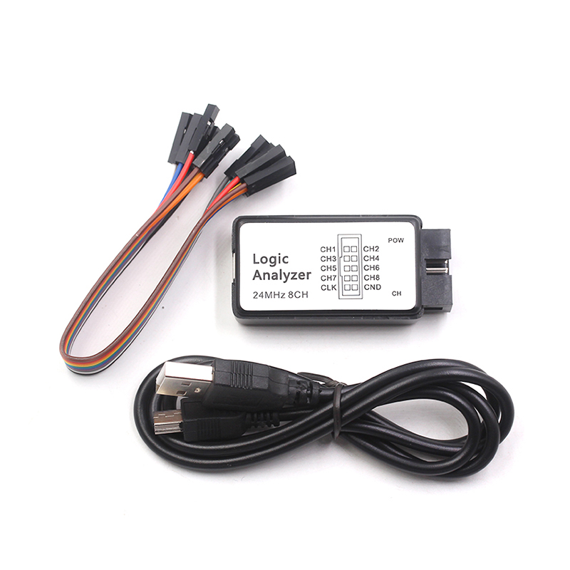 USB 逻辑分析仪 单片机 ARM FPGA调试利器 24M采样8通道 TEJIATE/特加特