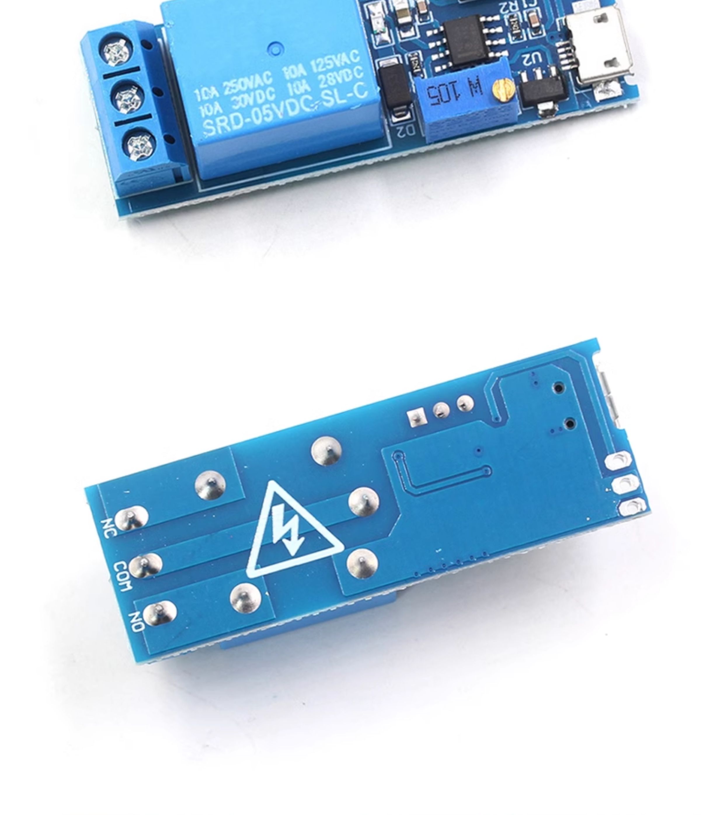 宽电压5V-30V触发延时继电器模块定时器模块 延时导通 延时开关