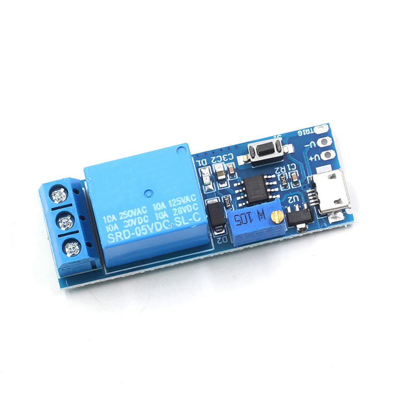 宽电压5V-30V触发延时继电器模块定时器模块 延时导通 延时开关 TEJIATE/特加特