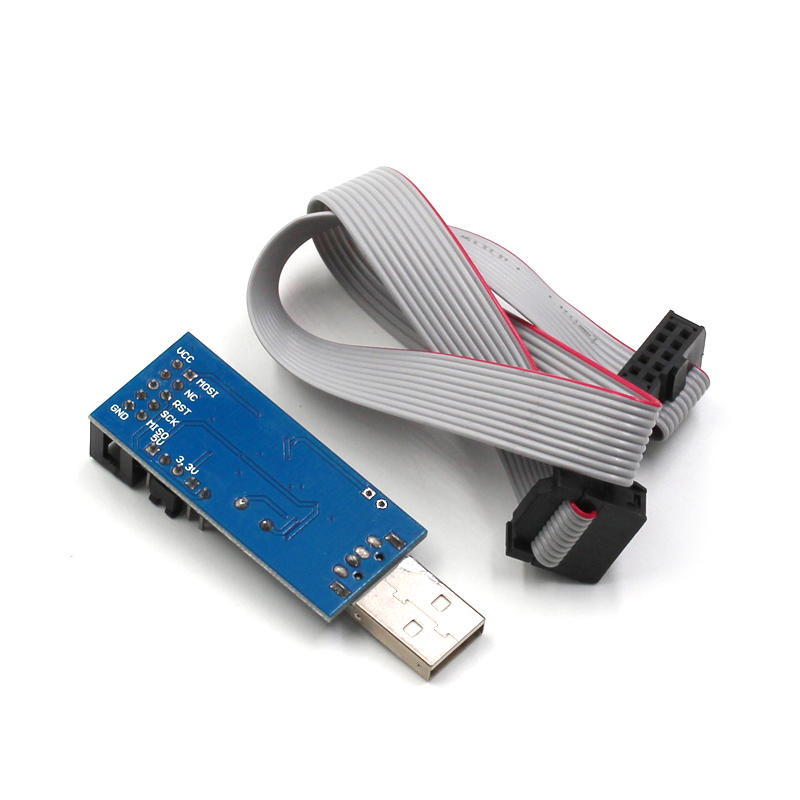 51 AVR 编程器 ISP USBASP下载器 USBISP 下载线 TEJIATE/特加特