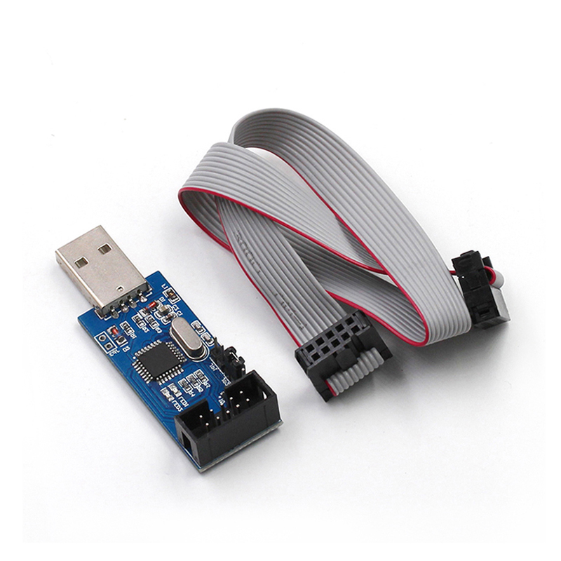 51 AVR 编程器 ISP USBASP下载器 USBISP 下载线 TEJIATE/特加特