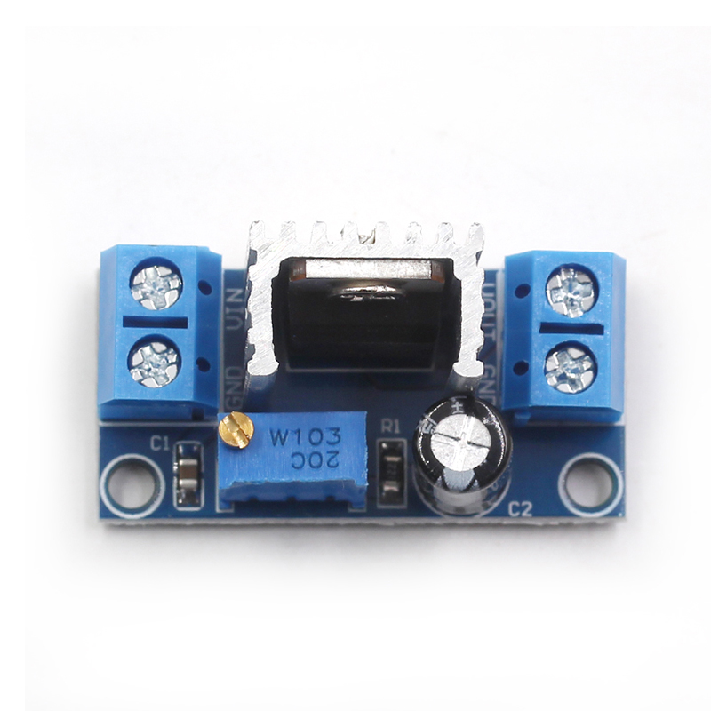 LM317可调降压稳压电源模块板 DC-DC直流线性稳压器电子电源模块 TEJIATE/特加特