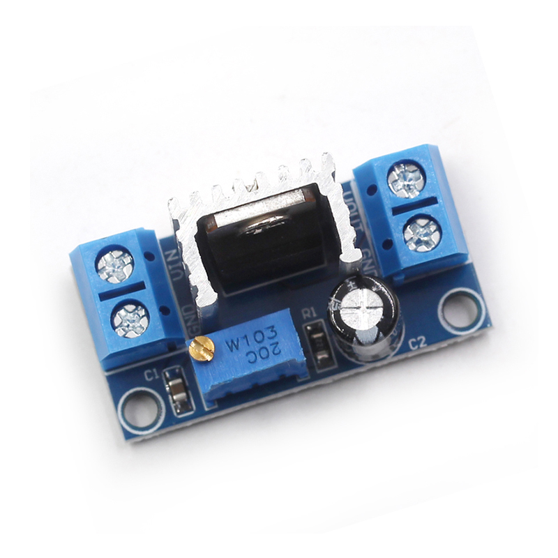 LM317可调降压稳压电源模块板 DC-DC直流线性稳压器电子电源模块 TEJIATE/特加特