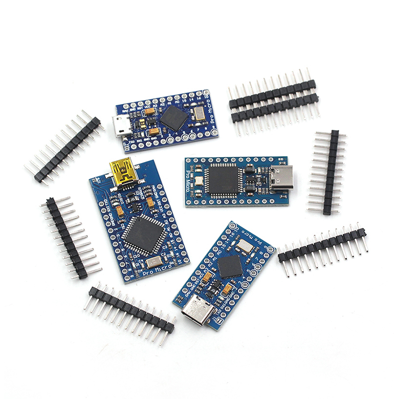 Pro Micro 采用Atmega32U4 自身usb更新程序 5V/16M 单片机开发板 TEJIATE/特加特