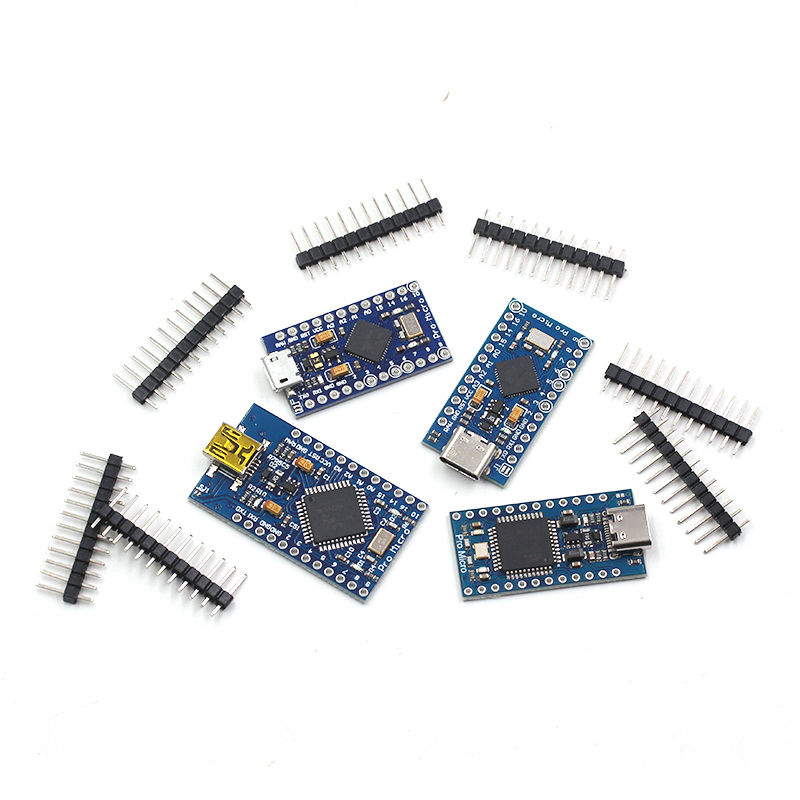 Pro Micro 采用Atmega32U4 自身usb更新程序 5V/16M 单片机开发板 TEJIATE/特加特