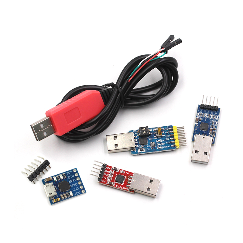CP2102模块USB转TTL升级板UBS转串口STC单片机下载刷机六合一UART TEJIATE/特加特