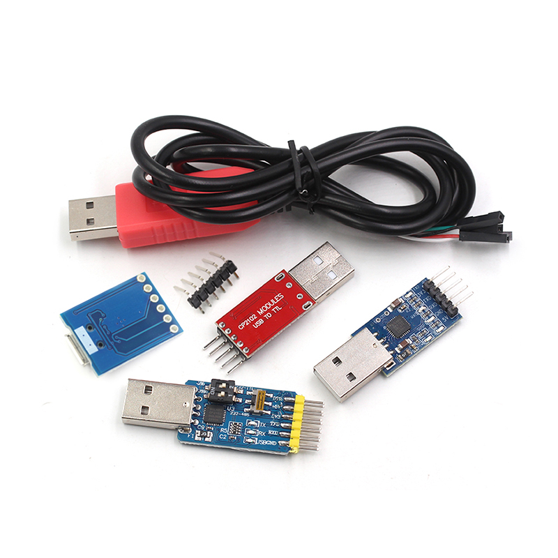 CP2102模块USB转TTL升级板UBS转串口STC单片机下载刷机六合一UART TEJIATE/特加特