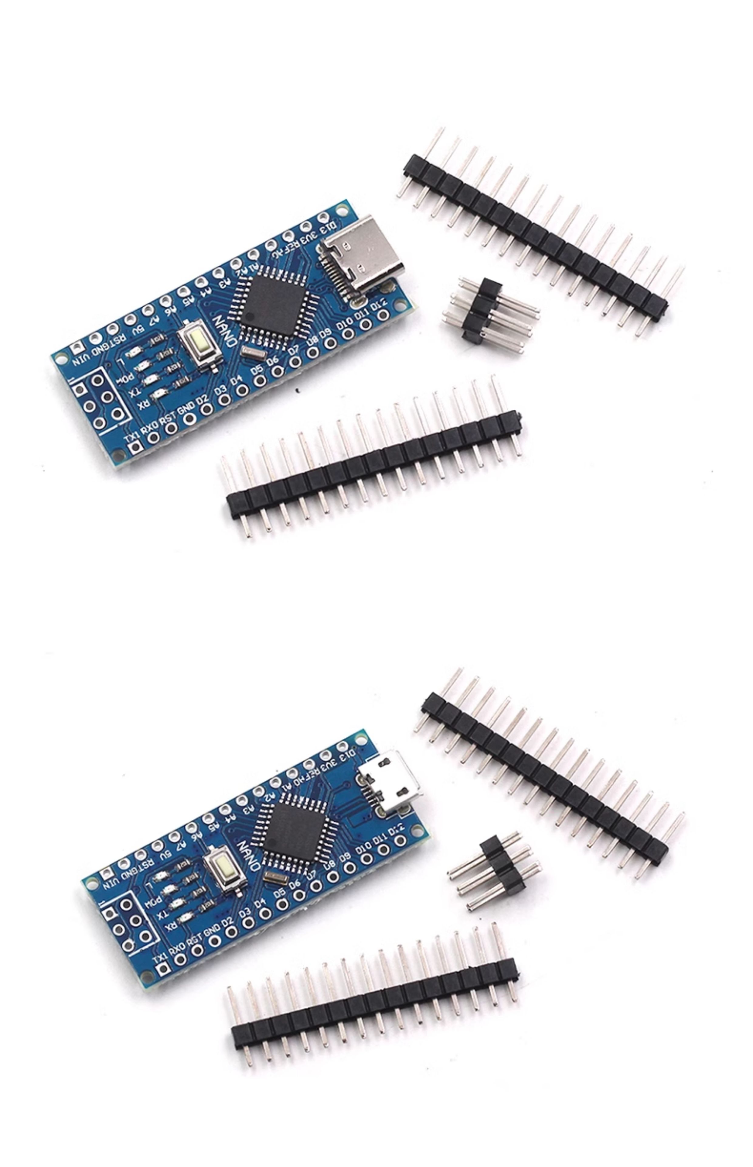 Nano V3.0新版 CH340G改进板 Atmega328P开发板 单片机模块扩展板