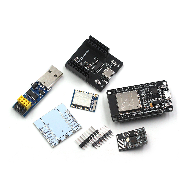 ESP8266-01 WIFI模块无线收发串口ESP-32物联网开发板12F 12E 12S TEJIATE/特加特