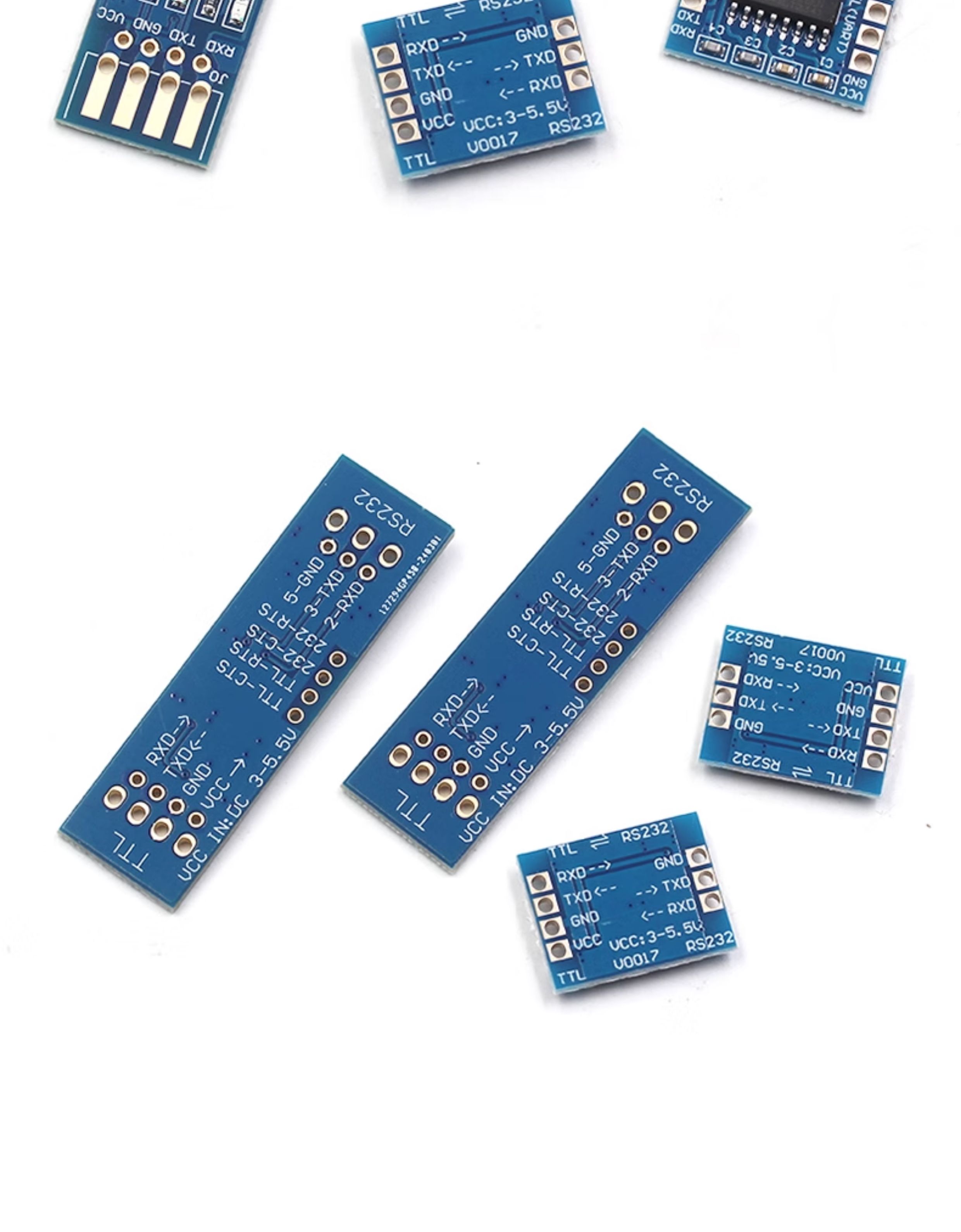 RS232 SP3232 TTL转RS232模块 RS232转TTL 刷机线沉金板串口模块
