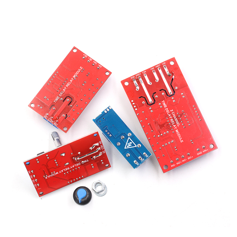延时时间继电器模块5V/12V/24V数码显示脉冲延时循环定时断电触发 TEJIATE/特加特