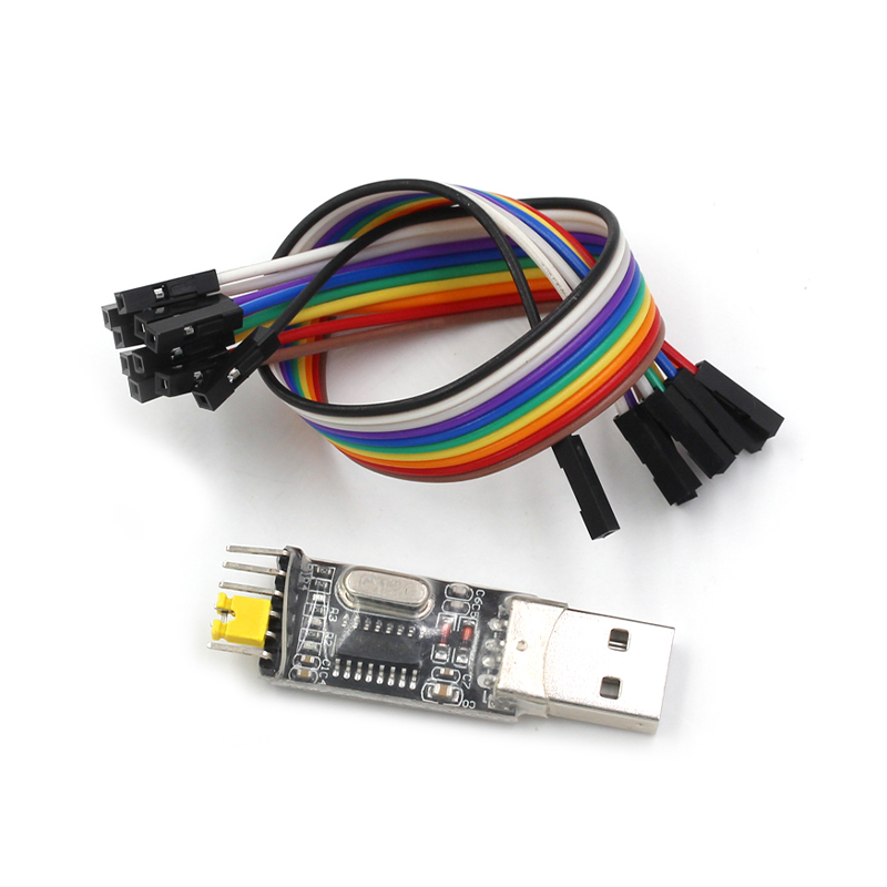 USB转TTL CH340G模块 升级小板 STC单片机下载线 刷机板USB转串口 TEJIATE/特加特