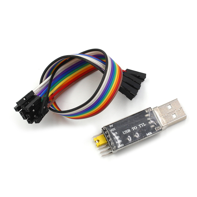 USB转TTL CH340G模块 升级小板 STC单片机下载线 刷机板USB转串口 TEJIATE/特加特