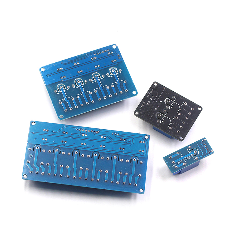 12348路5v12v24v继电器模块带光耦隔离 低电平 3.3v5v12v控制信号 TEJIATE/特加特