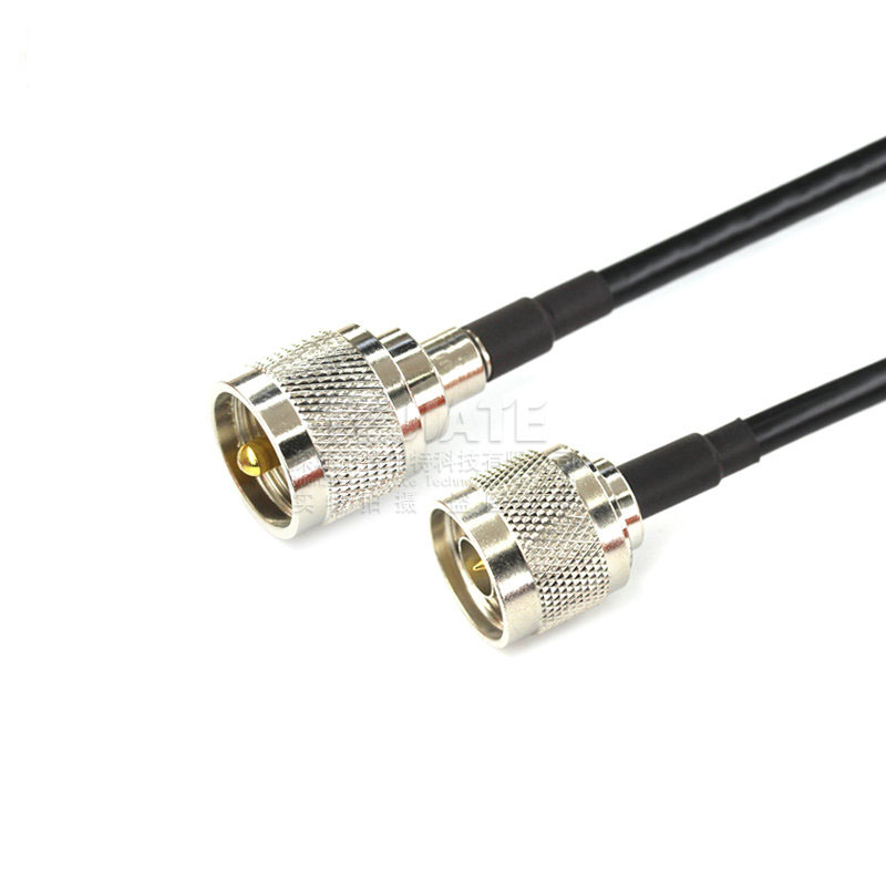 RG58/142屏蔽线UHF转N型 UHF/N-JJ射频延长线 转接线SL16 M公母头 TEJIATE/特加特