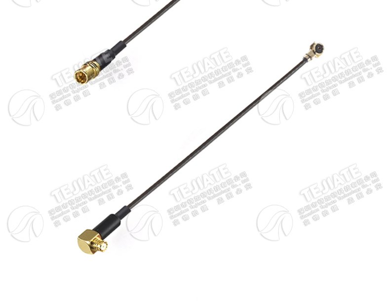 IPEX转SMP IPX-K/SMP-J RF射频测试线1.37 RG178镀银线 UF.L转SMP