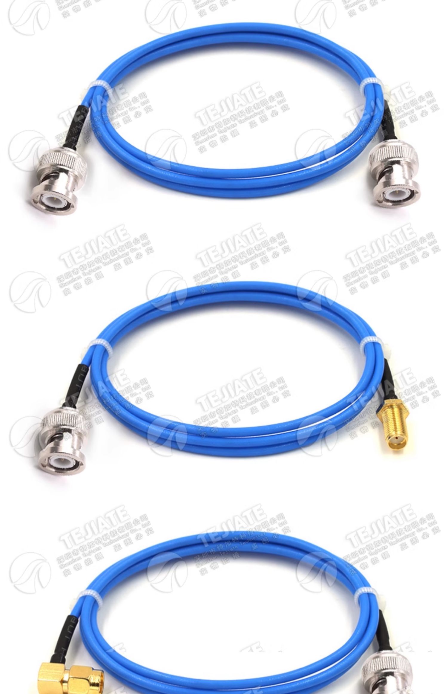 086/RG405半柔连接线 BNC-JJ/SMA-JK BNC/SMA-JW BNC公转SMA公/母