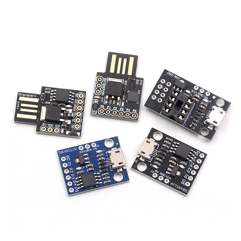 Attiny85微型USB接口digispark开发板扩展板V3.0升级版编程板模块 TEJIATE/特加特