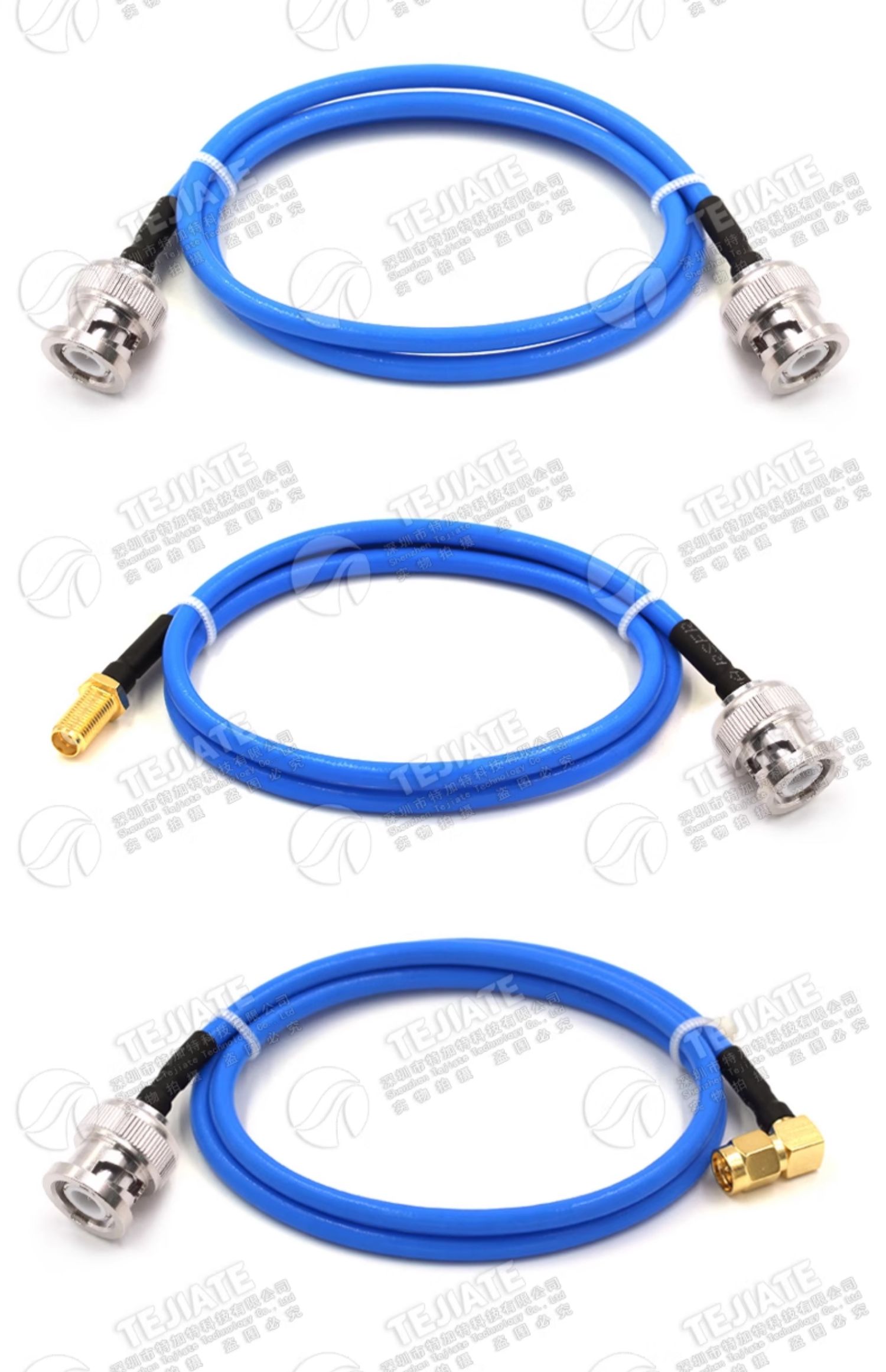 RG402/141半柔连接线 BNC/SMA-JJ BNC公转SMA公 BNC-JJ/JK射频线