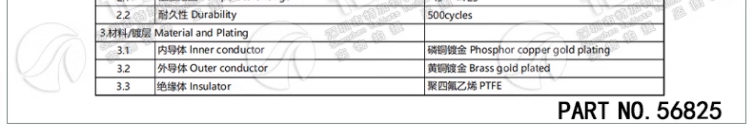 SMB-KB2 SMB接线头母头 SMB-KWB2 适用于086/RG405等线缆