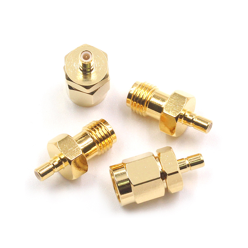 SMA转SSMB公头 SMA/SSMB-JJ-KJ转接头 SSMB转接器6GHZ镀金测试头 TEJIATE/特加特
