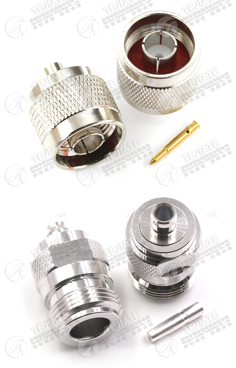 N-JB2/JB3 N-KB3/KFB3 适配RG405/402/141半柔半钢电缆N型接线头