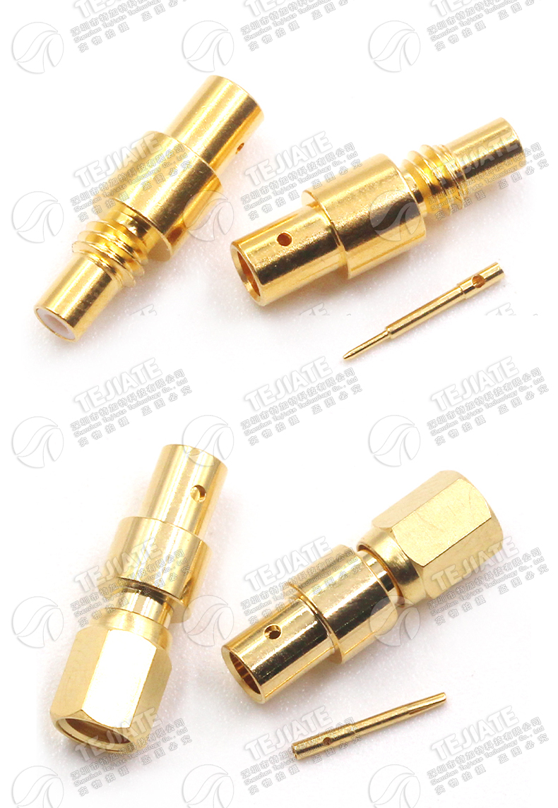 SSMC-KWB2 SSMC-KB2母头焊接式接线头SSMC-JB2 086/RG405半柔线缆
