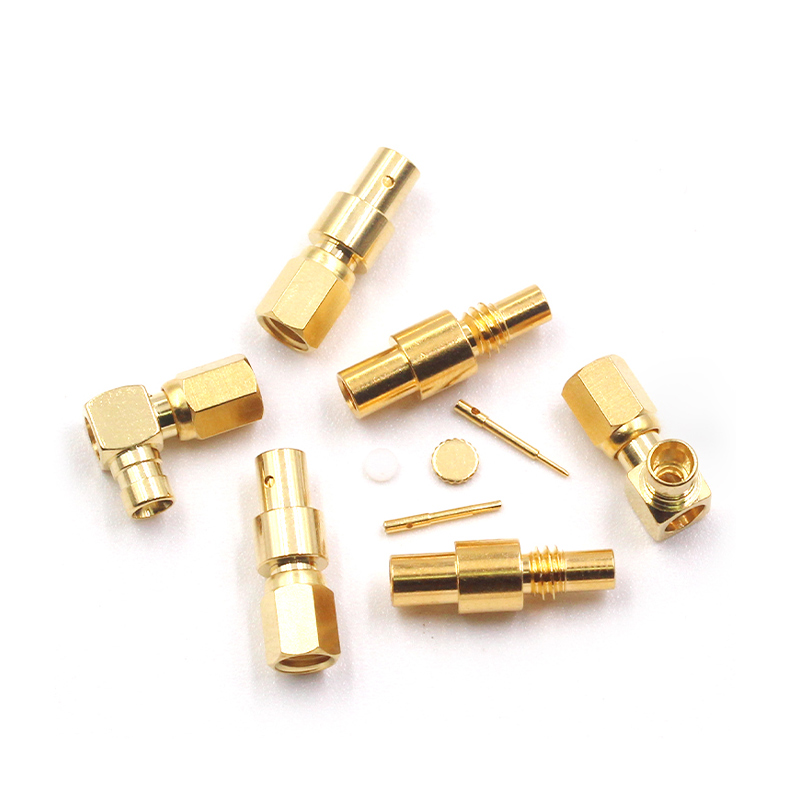 SSMC-KWB2 SSMC-KB2母头焊接式接线头SSMC-JB2 086/RG405半柔线缆 TEJIATE/特加特